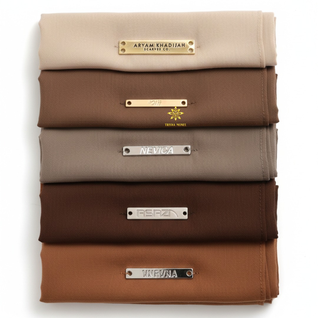 Label Brand Metal Tag Premium